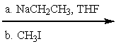 Which reaction conditions would not yield 2-butyne from 1-propyne? A)    B)    C)    D)    E)  More than one of these