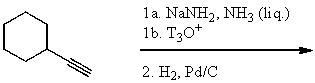 Which would be the major product of the following reaction sequence?   A)    B)    C)    D)    E)  None of the above