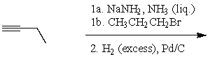 What is the major product for the following reaction sequence?   A)    B)    C)    D)    E)  None of the above