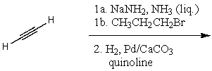 What is the major product for the following reaction sequence?   A)    B)    C)    D)    E)  None of the above