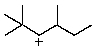 What  new ,more stable,carbocation(s)may be formed when the following carbocation undergoes spontaneous rearrangement?  