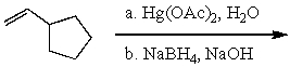 What is the major product for the following reaction?   A)    B)    C)    D)    E)  More than one of the above