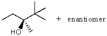 What is the major product for the following reaction?   A)    B)    C)    D)    E)   