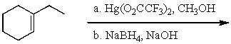 What is the major product for the following reaction?   A)    B)    C)    D)    E)  None of the above