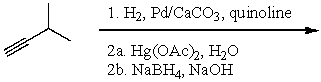 What is the major product of the following reaction sequence?   A)    B)    C)    D)    E)   