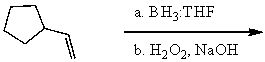 What is the major product for the following reaction?   A)    B)    C)    D)    E)   