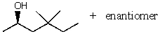 What is the major product for the following reaction?   A)    B)    C)    D)    E)   