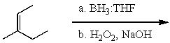 What is the major product for the following reaction?   A)    B)    C)    D)    E)  More than one of the above