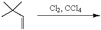 What is the major product for the following reaction?   A)    B)    C)    D)    E)  More than one of the above