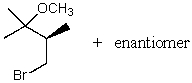 What is the major product for the following reaction?   A)    B)    C)    D)    E)  More than one of the above