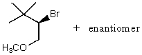 What is the major product for the following reaction?   A)    B)    C)    D)    E)  More than one of the above