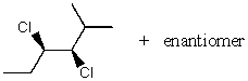 What is the major product of the following reaction sequence?   A)    B)    C)    D)    E)  More than one of the above