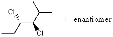 What is the major product of the following reaction sequence?   A)    B)    C)    D)    E)  More than one of the above
