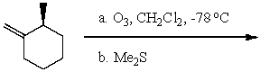 What is the major product for the following reaction?   A)    B)    C)    D)    E)  More than one of the above