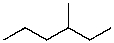 Mono-bromination of the following alkane,   , (using Br<sub>2</sub> with light) would be?   A)  I B)  II C)  III D)  IV E)  V