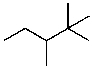 Mono-bromination of the following alkane,   , (using Br<sub>2</sub> with light) would be?   A)  I B)  II C)  III D)  IV E)  V