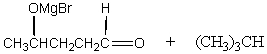 What product(s) is/are produced in the 1:1 reaction of sec-butylmagnesium bromide with   A)    B)    C)    D)    E)   
