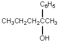 Your task is to synthesize   through a Grignard synthesis.Which pairs of compounds listed below would you choose as starting materials? A)    B)    C)    D)  More than one of these E)  None of these