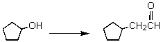 How could the following synthesis be accomplished?   A)  (1) SOCl<sub>2</sub>, (2) Mg,ether, (3)    then H<sub>3</sub>O<sup>+</sup> B)  (1) SOCl<sub>2</sub>, (2) Li,ether, (3) (CH<sub>3</sub>CH<sub>2</sub>) <sub>2</sub>CuLi, (4) KMnO<sub>4</sub>,OH<sup>-</sup> C)  1) PBr<sub>3</sub>, (2) Mg,ether, (3)    then H<sub>3</sub>O<sup>+</sup> (4) PCC,CH<sub>2</sub>Cl<sub>2</sub> D)  More than one of the above E)  None of the above