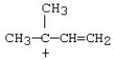 Which carbocation would be most stable? A)    B)    C)    D)    E)   