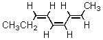 What is an IUPAC name for this triene?   A)  (2E,4Z,6E) -2,4,6-Nonatriene B)  (2Z,4E,6Z) -2,4,6-Nonatriene C)  (2E,4Z,6Z) -2,4,6-Nonatriene D)  (3Z,5Z,7E) -3,5,7-Nonatriene E)  (3Z,5E,7E) -3,5,7-Nonatriene