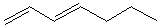 Which of these dienes can undergo the Diels-Alder reaction? A)    B)    C)    D)    E)   
