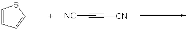 Predict the product of the following Diels-Alder cycloaddition reaction:  