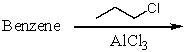 Which of the following reactions would produce cumene? A)    B)    C)    D)    E)  All of these
