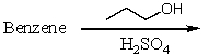 Which of the following reactions would produce cumene? A)    B)    C)    D)    E)  All of these