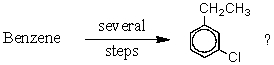 How might the following synthesis be carried out:   A)    B)    C)    D)    E)  None of these syntheses is satisfactory.