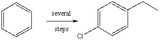 How might the following synthesis be carried out:   A)    B)    C)    D)    E)  None of these syntheses is satisfactory.