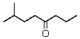 What is the correct IUPAC name for the following compound?   A)  2-Methyl-5-heptanone B)  7-Methyl-4-octanone C)  6-Isopropyl-4-octanone D)  Isobutyl propyl ketone E)  1,1-Dimethyl-4-heptanone