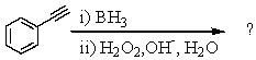 Select the structure of the major product in the following reaction.   A)  Ethylbenzene B)  1-Phenylethanol C)  Acetophenone D)  2-Phenylethanal E)  Vinylbenzene