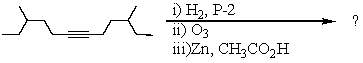 Select the structure of the major product in the following reaction.   A)  4-Methylhexanal B)  4-Methyl-1-hexanol C)  3-Methylhexanal D)  4,10-Dimethyldodecane-6,7-dione E)  4,10-Dimethyldodecane-6,7-diol