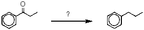 Which reagent(s) could be used to carry out the following transformation?   A)  Zn(Hg) ,HCl,reflux B)  LiAlH<sub>4</sub>,ether C)  HSCH<sub>2</sub>CH<sub>2</sub>SH,BF<sub>3</sub>;then Raney Ni (H<sub>2</sub>)  D)  All of the above E)  Two of the above