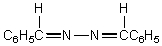 The compound   <sub> </sub>is produced by the reaction of an excess of benzaldehyde with which compound? A)  Ammonia B)  Hydrazine C)  Nitrogen D)  Phenylhydrazine E)  Hydroxylamine
