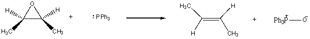 Draw a complete mechanism,using arrow convention to indicate electron movement, for the following transformation:  