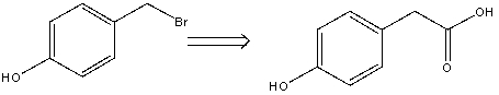 Carbonation of a Grignard reagent or the S<sub>N</sub>2 displacement of an organic halide with cyanide ion followed hydrolysis are both good methods for the conversion of organic halides to carboxylic acids of one more carbon atom.For the following reaction,which of these two procedures would be the process of choice and why?  