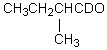 Which compound would be formed when 2-methylbutanal is treated with a solution of NaOD in D<sub>2</sub>O? A)    B)    C)    D)    E)   