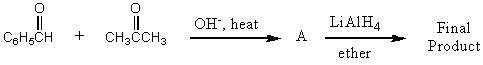 What would be the final product of the following reaction sequence?   A)  C<sub>6</sub>H<sub>5</sub>CH<sub>2</sub>CH<sub>2</sub>CH<sub>2</sub>CH<sub>3</sub> B)    C)    D)    E)   