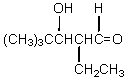  If butanal is added slowly to an aqueous solution of sodium hydroxide and 2,2-dimethylpropanal at 25  \degree C,the principal product is which of these? A)    B)    C)    D)    E)    