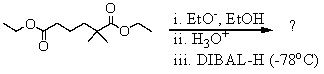 What is the final product of the following reaction sequence? Give structural details of all significant intermediates.  