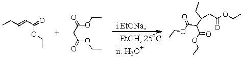 Suggest a reasonable mechanism for the following reaction.  