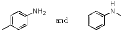 Which reagent would serve as the basis for a simple chemical test that would distinguish between the pair of compounds listed below?   A)  AgNO<sub>3</sub> in H<sub>2</sub>O B)  Dilute NaHCO<sub>3</sub> C)  Dilute NaOH D)  C<sub>6</sub>H<sub>5</sub>SO<sub>2</sub>Cl/OH<sup>-</sup>,then H<sub>3</sub>O<sup>+</sup> E)  Dilute HCl