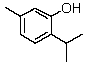 Thymol,isolated from thyme,has the following structure:   Which of the following types of signal is NOT expected to be observed in its NMR spectrum? A)  singlet B)  doublet C)  triplet D)  septet E)  all of the above types of signals are expected to be observed