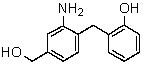 Draw the structure of the ionic species obtained when the following substance is treated with NaOH:  
