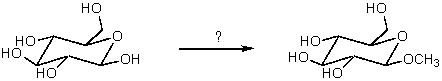 Which reagent would be used for the following transformation?   A)  CH<sub>3</sub>I,KOH B)    C)  (CH<sub>3</sub>) <sub>2</sub>SO<sub>4</sub>,NaOH D)  CH<sub>3</sub>OH,HCl E)   
