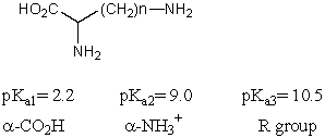 What is the pI of the following amino acid?   A)  1.5 B)  6.3 C)  5.6 D)  9.8 E)  6.8