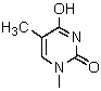 The following structure represents the less common (in DNA,at least) tautomeric form of __________.   A)  Cytosine B)  Thymine C)  Adenine D)  Guanine E)  Uracil