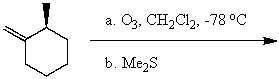 What is the major product for the following reaction?   A)    B)    C)    D)    E) More than one of these choices.